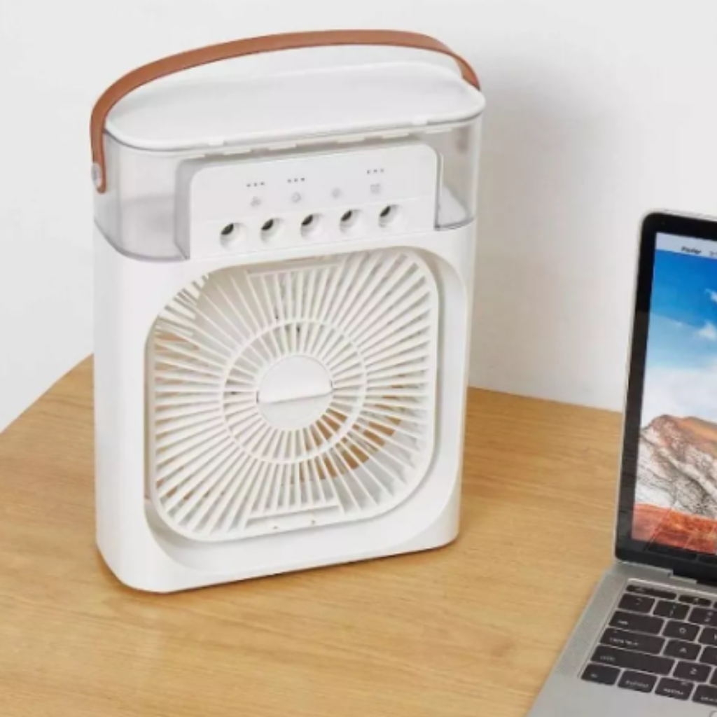 BrisaMist | Ventilador Nebulizador 4 en 1
