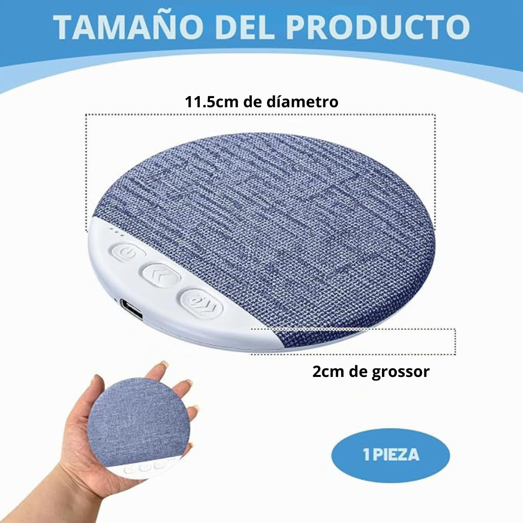 Altavoz Bajo Almohada – Sonido Privado para Dormir y Relajarse