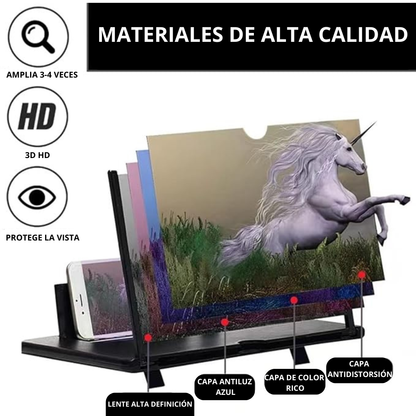 MiniCinema 12” HD – Pantalla para Celular
