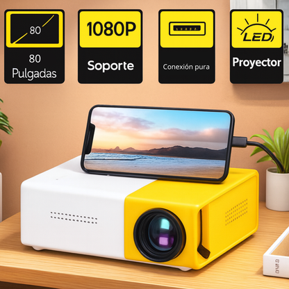 El Mini Proyector 1080P Más Potente De 2025