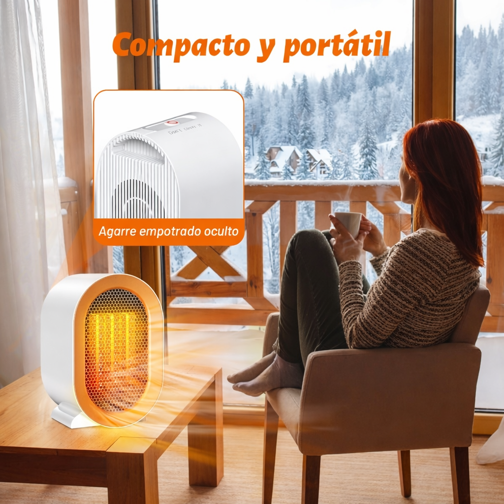 Calefactor Cerámico Blanco 1200W