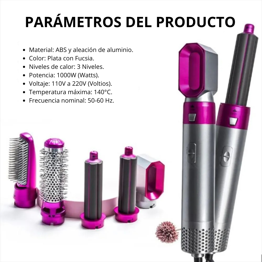 Cepillo Eléctrico Seda Pro 5 en 1