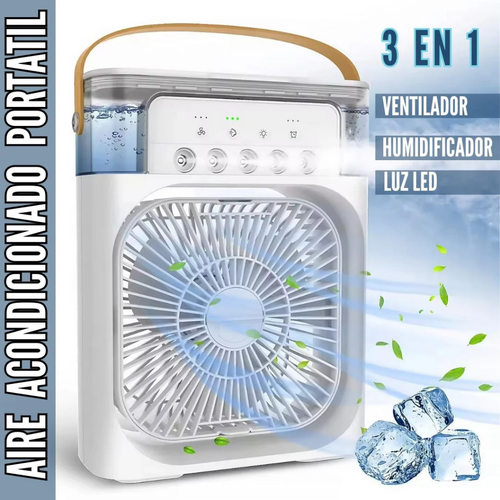 BrisaMist | Ventilador Nebulizador 4 en 1