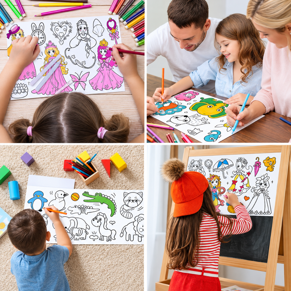 PequeART | Pack de 2 rollos de dibujo para niños