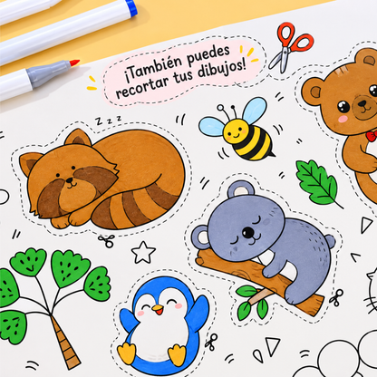 PequeART | Pack de 2 rollos de dibujo para niños