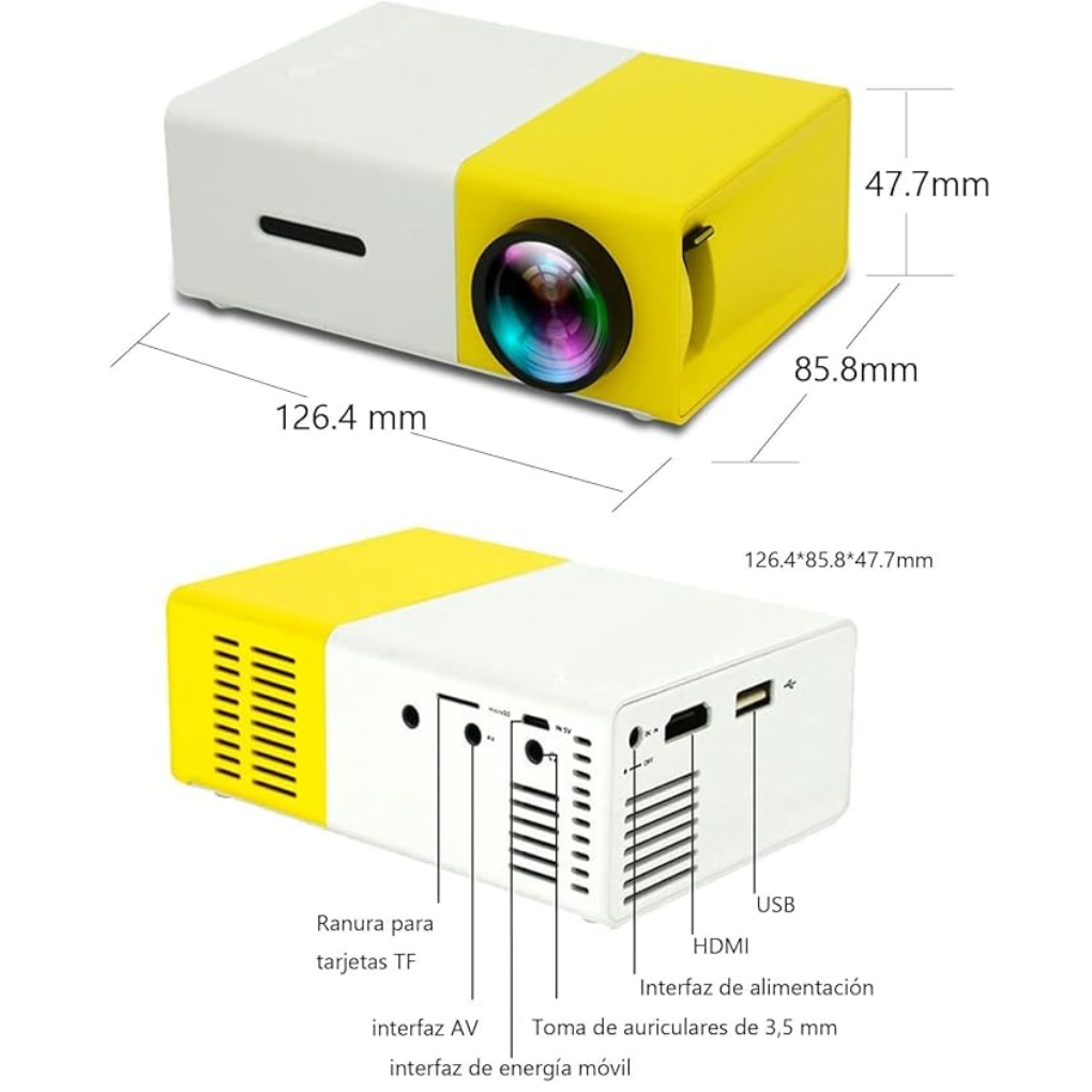 El Mini Proyector 1080P Más Potente De 2025