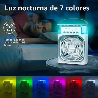 BrisaMist | Ventilador Nebulizador 4 en 1