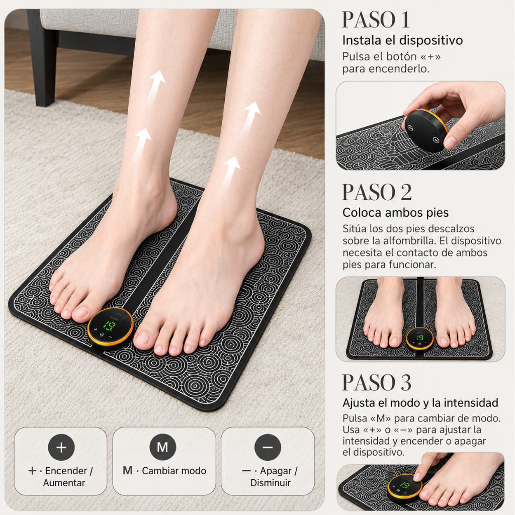 FootCare | Masajeador de Pies y Piernas EMS