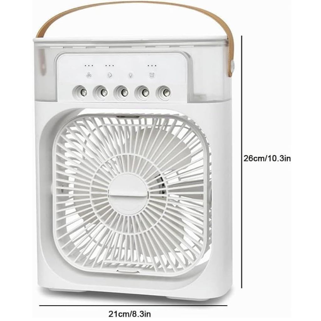 BrisaMist | Ventilador Nebulizador 4 en 1