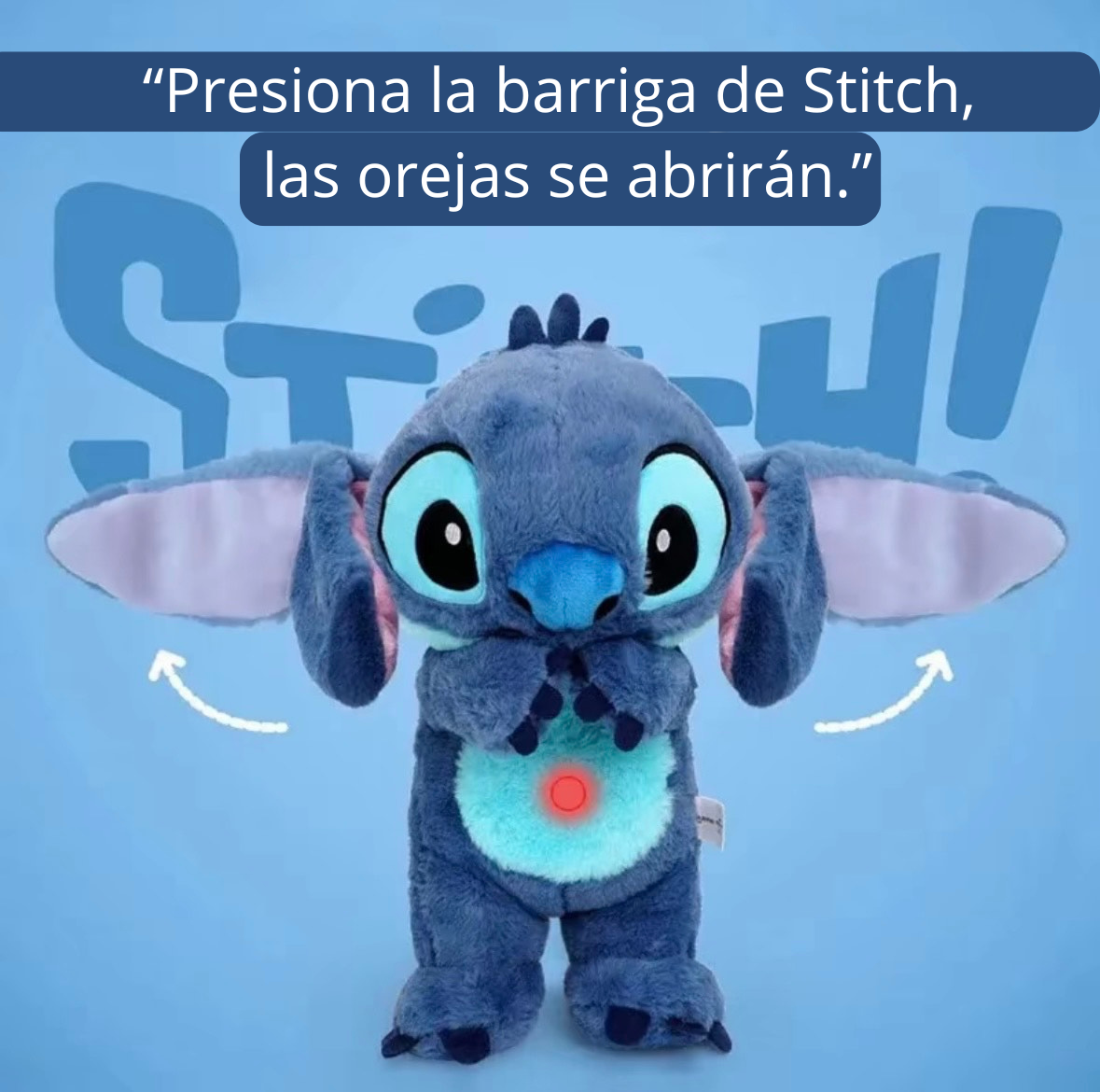 Peluche Stitch / Koala con simulador de respiración — paz nocturna