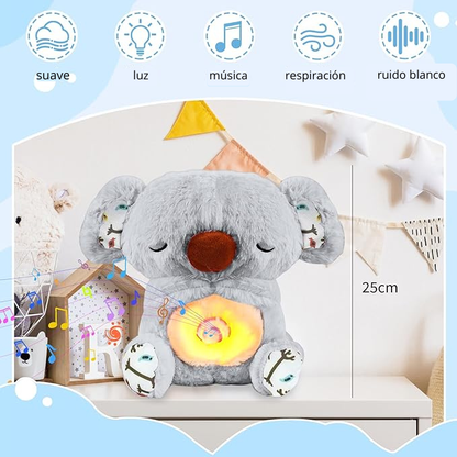 Peluche Stitch / Koala con simulador de respiración — paz nocturna